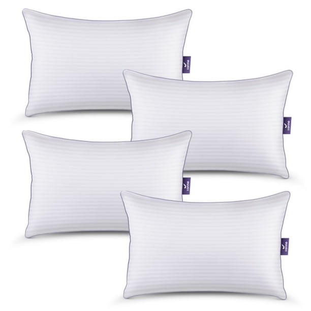 4 pack Almohada Hipoalergenica microfibra Sonno Estandar Walmart en linea