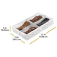 thumbnail image 4 of Whitmor Underbed Boot Bag, 4 Section, 4 of 4