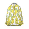 thumbnail image 3 of Lemon Themed Backpack - Cute & Functional School Bookbag for Teens, Spacious Rucksack for Campus Life, Great Gift for Students, Lightweight with Ergonomic Straps, 3 of 6