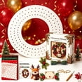 thumbnail image 3 of 3D Fabric Poke Wreath DIY Kit, Christmas Wreath DIY Kits for Adults 3D Fabric Poke Art Craft Kit, Beginner-Friendly Holiday Wreath Making Kit, Door & Wall Decor, Christmas Decorations, 3 of 6
