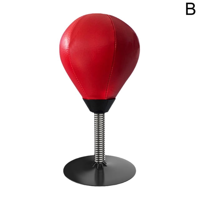 Funpunch Rage Bag, Desktop Punching Bag Ball with Suction Cup, Stress Relief Desktop Boxing Speed Ball for Adults, Kids, Desktop Suction Punching A2D2