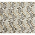 thumbnail image 3 of Plutus 26" x 26" Enigma Twist Luxury Throw Pillow in Beige and Gold, 3 of 3