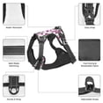 thumbnail image 3 of Naloa Orchids Flowers Pet Harness Vest with Traction Rope, Adjustable No-Choke Dog Vest for Outdoor, Walking - Medium, 3 of 4