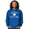 thumbnail image 5 of Trust Me An EMT Emergency Medical Tech Hoodie Sweatshirt Women Men Brisco Brands X, 5 of 5