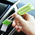 thumbnail image 1 of Cepillo multifuncional para limpieza interior de coches | Limpiador de salpicadero y rejillas de ventilación | Cubierta de tela desmontable de nylon suave | Mini tamaño 14x4x4cm | Para teclados, 1 of 9
