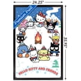 thumbnail image 3 of Hello Kitty and Friends: 24 Aspen - Marshmallows Wall Poster, 22.375" x 34" Framed, 3 of 5