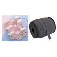 thumbnail image 3 of 109 Yarda Bandas Elásticas Cuerda 15mm Estiramiento Artesanía Cuerda Elástica Alta para Ropa Tejido Artesanía Costura DIY Banda Loop Línea Elástica gris Hugo Cordón de banda elástica, 3 of 10
