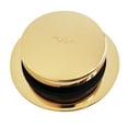 thumbnail image 4 of Westbrass 1-1/2" NPSM Coarse Thread Tip-Toe Bathtub Drain Trim, Polished Brass, 4 of 9