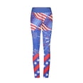 thumbnail image 4 of Edvintorg 4Th Of July Women Yoga Work Out Fitness Casual Printed Yoga Pants Leggings High Waist Straight Long Pants On Clearance, 4 of 4