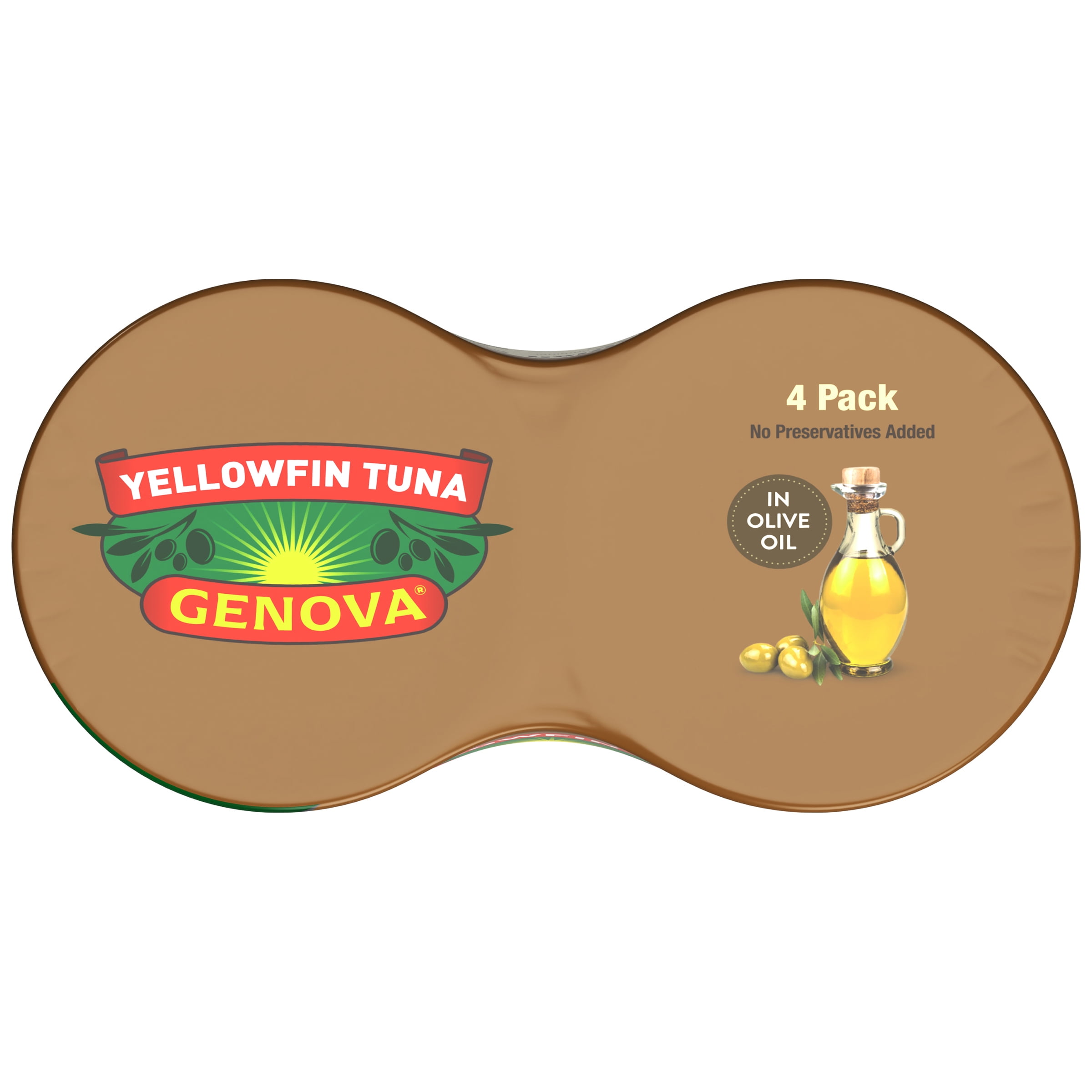 Genova Premium Yellowfin Tuna in Olive Oil 8 - 5 oz cans
