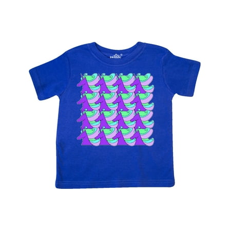 

Inktastic Purple Unicorn Pattern Gift Toddler Boy or Toddler Girl T-Shirt