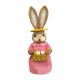 thumbnail image 3 of Estatuilla de conejo de Pascua de paja de pie, estatua de , escultura de Animal para mesa, fiesta, decoración del hogar, regalos de vacaciones niña sombrero Macarena Conejo de Pascua de paja, 3 of 8