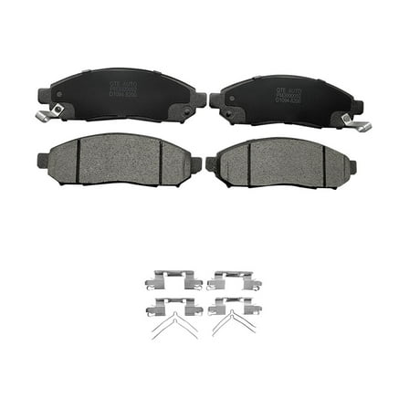 Front Ceramic Brake Pad Kit For 2005-2015 Nissan Xterra