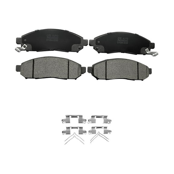 Front Ceramic Brake Pad Kit For 2005-2015 Nissan Xterra