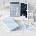 thumbnail image 4 of Calculadora Matemática, Pantalla LCD, 12 Botones Grandes, Calculadora Manuscrita Silenciosa Para El Hogar De La Escuela De Negocios, 4 of 7