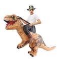 thumbnail image 3 of Disfraces inflables de dinosaurio T-Rex para adultos y niños, disfraz de mascota de Purim, Halloween, Navidad, fiesta de Anime, disfraces de Cosplay, trajes elegantes, 3 of 5