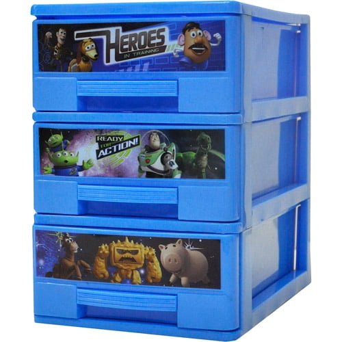 Disney Pixar Toy Story 3Tier Drawers