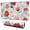 Pioneer Flower Floral-3, variant on Long Mouse Pads for Desk,Pioneer Flower Floral Print Pattern Desk Mats on Top Of Desks, Desk Mouse Pad Extra Large with 3mm Non-Slip Base and Stitched Edge for Gaming,Office,Work,Home 31.5"x11.8"