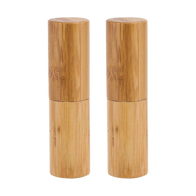 2 piezas contenedor de almacenamiento de bálsamo labial