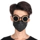 thumbnail image 4 of ABS Estilo Vintage Steampunk Gafas de Sol de Doble Capa para Fiesta Prop Decoramarillo Bronce, 4 of 5