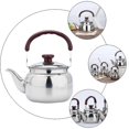 thumbnail image 2 of Stainless Steel 1000ml Kettle Whistle Kettle Large Capacity Electric Kettle, 2 of 3