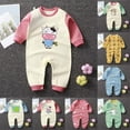 thumbnail image 4 of Gubotare Baby Clothes Boy Baby Boy Girl Outfit Short Sleeve Jumpsuit Rompers Romper Clothes Size 18-24 Months (Green,18-24 Months), 4 of 4