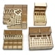 thumbnail image 5 of organizador de pintura,organizador de pintura hobby almacenamiento de pintura estación de pintura,Gabinete de estación de pintura de soporte de pintura en miniatura,porta pinceles de madera, 5 of 8