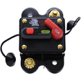 thumbnail image 2 of Rayne's World 50 Amp 12V-48V DC Waterproof Circuit Breaker with Manual Reset - Solar Power, Car Stereo, RV, Marine, Trolling Motor - 2 Pack, 2 of 4