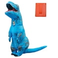 thumbnail image 2 of Disfraz Inflable De Dinosaurio, Disfraz Inflable De T Rex Con Impresión Transparente, Ligero, Impermeable Para Navidad, 2 of 7