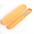 thumbnail image 1 of Limpiador Raspador de Lengua con Estuche, Limpiador de Lengua, Limpiador de Lengua de para el Cuidado de la Lengua, Suave y eco Friendly para Cuidado Dental, Oral y Bucal (NARANJA) LingWen 1327537063971, 1 of 4