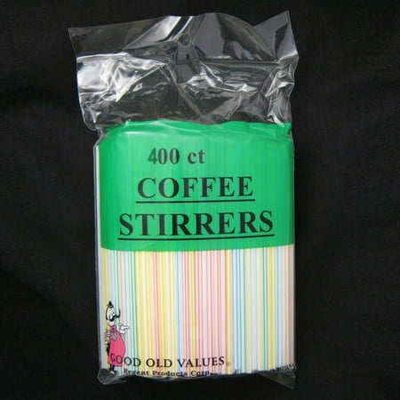 400 Ct COFFEE STIRRER BAR STRAW 5