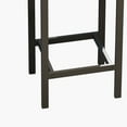 thumbnail image 5 of Seizeen Bar Table Set of 4, Modern Counter Height Dining Table & 3 Stools, Dark Texture Pub Bistro Set with 3 Height Stools for Small Space Kitchen Cafe Shop, Gray, 5 of 7