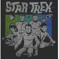 thumbnail image 2 of Men's Star Trek: The Animated Series Kirk and Crew  Graphic Tee Charcoal Small, 2 of 5