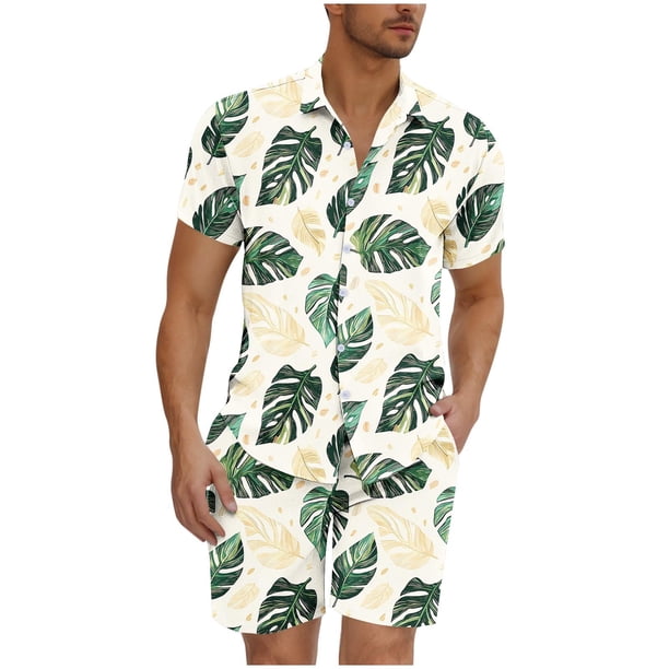 Mens Camisas de Manga Larga Casual Elegante Cuadrado Girar Hacia Abajo Cuello Botón Blusa, Verano de Spandex