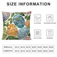 thumbnail image 5 of Nawypu Easter Pillow Covers Colorful Egg Pillow Case Happy Easter Wildflower Sage Bird Happy Spring Welcome Outdoor Decoration for Farmhouse Sofa Couch Party, 5 of 5