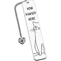 Cat Gifts for Fathers Day, Cute Bookmarks for Women Bookish Items, Birthday Gifts for Cat Lovers, Cats Themed Gift, Funny Bookmarks, Book Accessories for Reading Lovers, Book Marks for Reading Woman