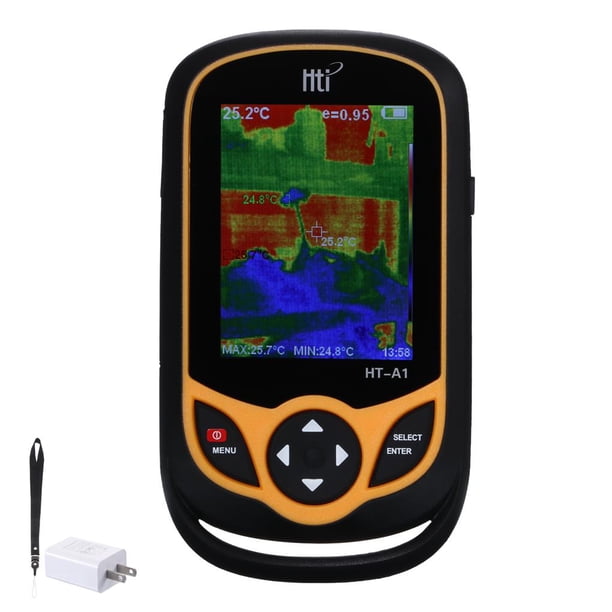 Cámara Termográfica Compacta De Mano Cámara Térmica Infrarroja 1800Mah Equipo De Medición De Temperatura Recargable Para Trabajadores De La Industria matsuzay TO005610-02