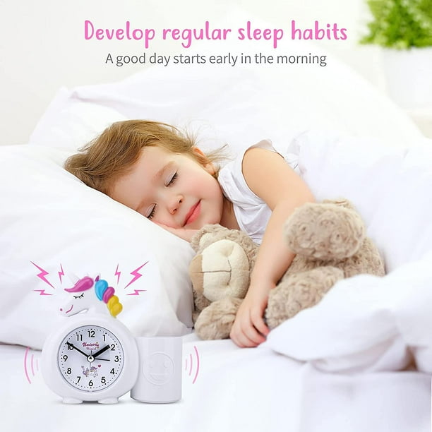 Despertador niña unicornio hotsell