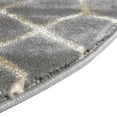 thumbnail image 6 of Marilyn Monroe Glam Collection Area Rug - Trellis (5' 3" Round Gray Gold/Gold), 6 of 6