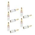 thumbnail image 4 of Banana Plug, 4mm Banana Plug Hard Aluminum Shell   For Speaker Wire For, 4 of 8