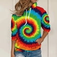 thumbnail image 1 of Sentmoon Essentiels Chandails à Capuchon pour Femmes Imprimé Décontracté Chandail pour Femmes, Surdimensionné Confortable Manches Longues Col Rond Chandails Hauts pour Femmes Offres Prime Day Aujourd'hui 2024 Jaune TTTG, 1 of 4