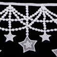 thumbnail image 3 of 1 de fibra , cinta de encaje, flecos de estrella, 11 cm de ancho, suministros para manualidades de , decoración DIY Gloria Cinta de adorno de encaje de fibra de leche, 3 of 9