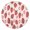 Strawberry Plants Fruit, variant on Strawberry Plants Fruit Flower Round Fitted Tablecloth with Elastic Edge,Dining Table Cover Waterproof,Outdoor Round Tablecloth for Camping,Dining,Indoor and Outdoor