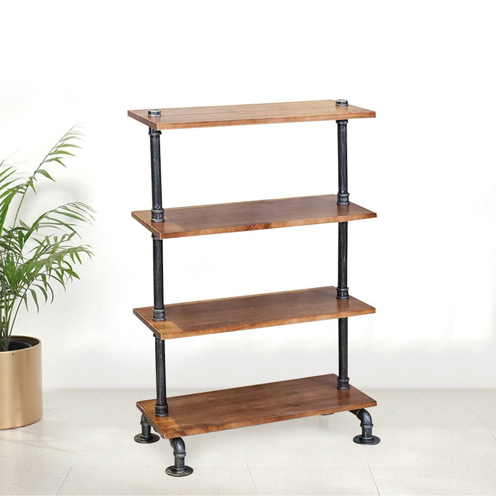 4 tier industrial pipe shelf deals