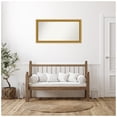 thumbnail image 5 of Amanti Art Custom Wall and Bathroom Mirror (23.75 x 45.75 in.), Townhouse Gold Frame, 5 of 7