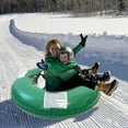 thumbnail image 3 of Heavy Type Winter Sleds With Rapid Inflation Pumps Portable Foldable Design For Snow Beach Grass Adventures, 3 of 14