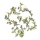 thumbnail image 4 of Larga seda artificial flor rosa hoja de vid guirnalda planta realista boda fiesta hogar, púrpura Scienceny JJ18800-03, 4 of 6