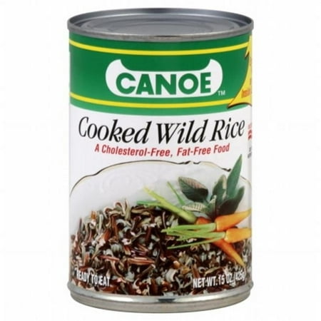 Canoe Rice Wild Precooked Tin - 15 oz.
