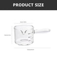 thumbnail image 4 of Household Coffee Glass Scale Design Coffee Cup Espresso Measuring Cup Pointed Measuring Cup, 4 of 8
