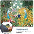 thumbnail image 6 of Mouse Pad, Floral Mouse Pad Oil Painting Design, Cute Mouse Pads Square Waterproof Mouse Mat Non-Slip Rubber Base MousePads for Laptop PC Office, Gustav Klimt Flower Garden, 6 of 6